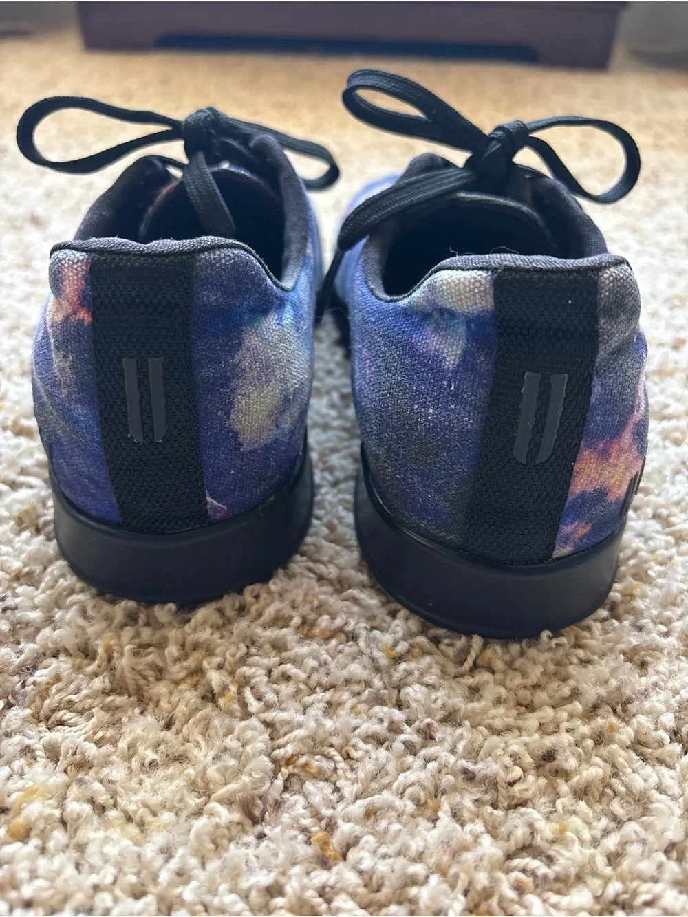 NOBULL Midnight Tie-Dye Canvas Trainer Shoes Sz Women’s 8.5 Men’s 7